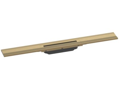 Capac rigola de pardoseala Hansgrohe RainDrain Flex 70cm, montaj la perete, bronz periat