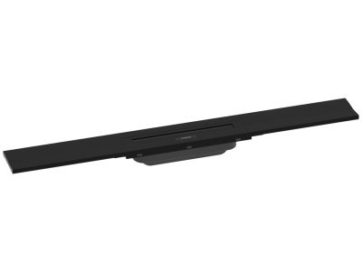 Capac rigola de pardoseala Hansgrohe RainDrain Flex 70cm, montaj la perete, negru mat