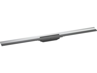 Capac rigola de pardoseala Hansgrohe RainDrain Flex 100cm, montaj la perete, crom