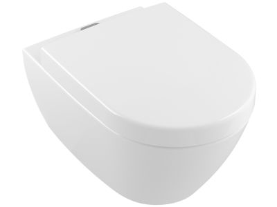 Vas WC suspendat Villeroy & Boch Subway 2.0 ViFresh CeramicPlus 56x37cm, DirectFlush, alb Alpin