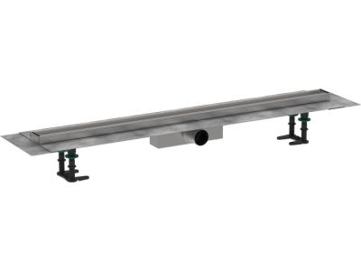 Pachet rigola de pardoseala Hansgrohe RainDrain Compact Complete 1000mm, pardoseli minim 63mm, capac faiantabil