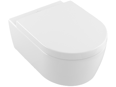 Set vas WC suspendat Villeroy & Boch Avento DirectFlush cu capac inchidere lenta