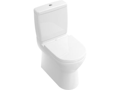 Vas WC Villeroy & Boch O.Novo back-to-wall 64x36cm, Alb Aplin