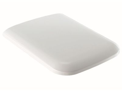 Capac WC Geberit iCon Square cu inchidere lenta, alb