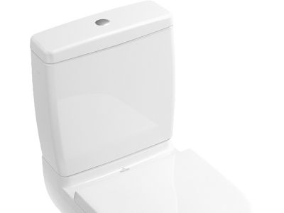 Rezervor WC Villeroy & Boch O.Novo pentru vas wc back-to-wall, Alb Alpin