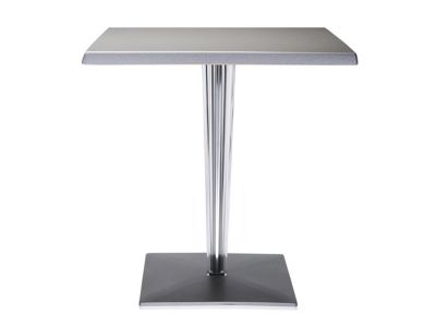 Masa Kartell TopTop design Philippe Starck & Eugeni Quitllet, 70x70cm, aluminiu