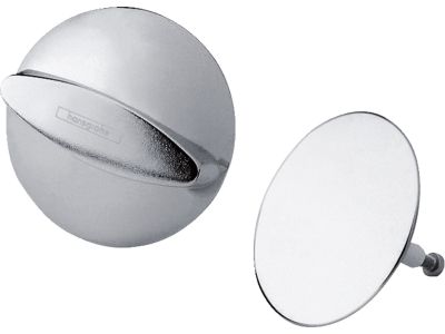 Set ornamente pentru sifon cu preaplin pentru cada Hansgrohe Flexaplus, crom