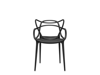 Set 2 scaune Kartell Masters design Philippe Starck & Eugeni Quitllet, negru
