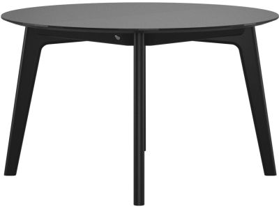 Masa rotunda Stressless Bordeaux d125cm, h74cm, Black Wood