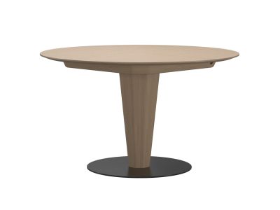 Masa rotunda Stressless Bordeaux Center d125cm, h74cm, Natural