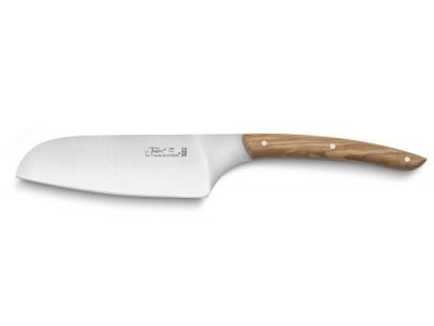Cutit Claude Dozorme Le Thiers Santoku, 13cm, maner lemn maslin
