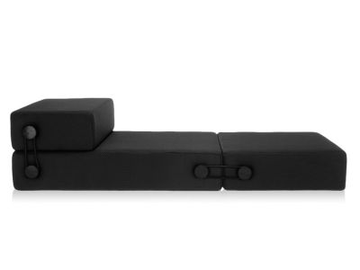 Pouf extensibil Kartell Trix design Piero Lissoni, Grey