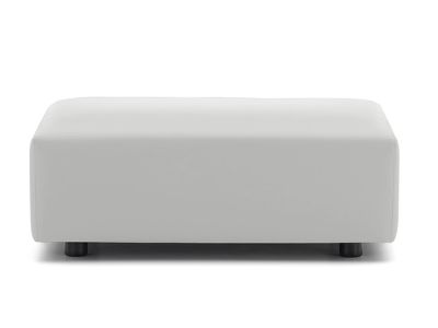 Pouf Kartell Plastics Tech Fabric design Piero Lissoni, ignifug, White