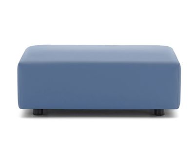 Pouf Kartell Plastics Tech Fabric design Piero Lissoni, ignifug, Light Blue