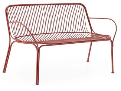 Canapea exterior Kartell Hiray design Ludovica & Roberto Palomba, 121cm, ruginiu