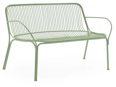 Canapea exterior Kartell Hiray design Ludovica & Roberto Palomba, 121cm, verde salvie