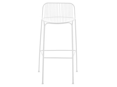 Scaun exterior Kartell Hiray design Ludovica & Roberto Palomba, h 96cm, alb
