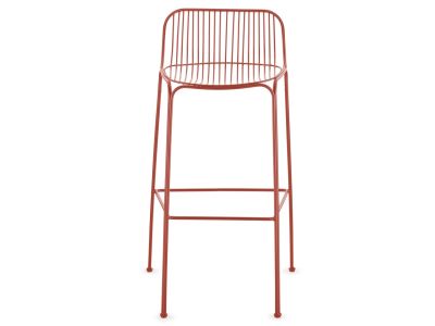 Scaun exterior Kartell Hiray design Ludovica & Roberto Palomba, h 96cm, ruginiu