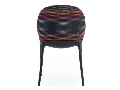 Scaun Kartell Eleganza Ela Missoni design Philippe Starck, Black