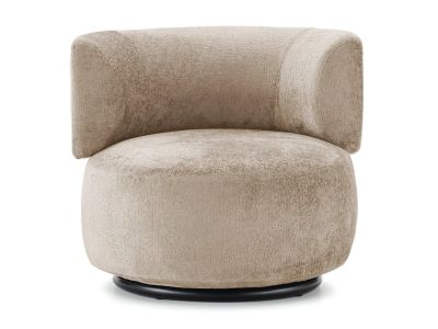 Fotoliu Kartell K-Waiting design Rodolfo Dordoni, Chenille Beige