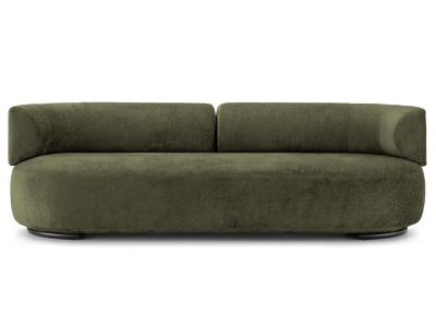 Canapea Kartell K-Waiting design Rodolfo Dordoni, 230cm, Chenille Sage