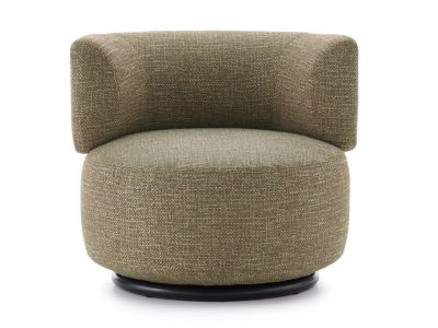 Fotoliu rotativ Kartell K-Waiting design Rodolfo Dordoni, Texture Green