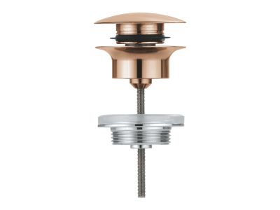 Ventil click-clack Grohe 65807 pentru lavoare cu preaplin, brushed warm sunset