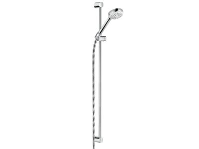 Set de dus Kludi Logo 1s cu para, furtun 160cm si bara de dus 90cm