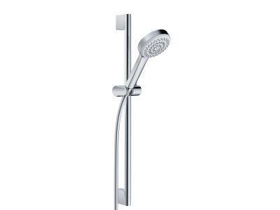 Set de dus Kludi Dive S cu para de dus Dive 1S, bara 60cm, furtun 160cm, crom