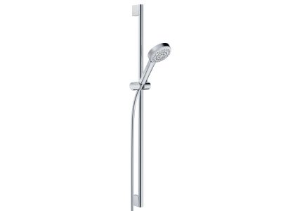 Set de dus Kludi Dive S cu para de dus Dive 1S, bara 90cm, furtun 160cm, crom