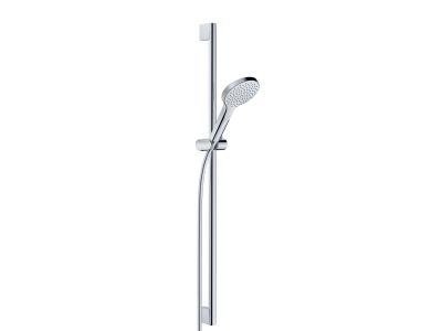 Set de dus Kludi Dive X cu para de dus Dive X 1S, bara 90cm, furtun 160cm, crom