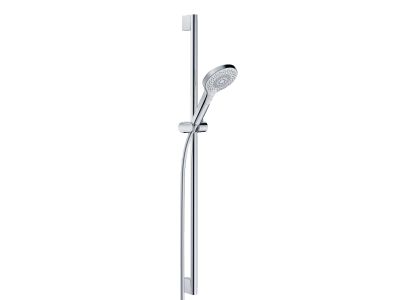 Set de dus Kludi Dive X cu para de dus Dive X 3S, bara 90cm, furtun 160cm, crom