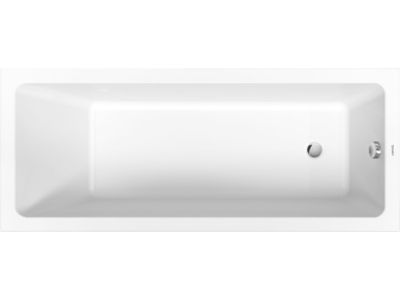 Cada rectangulara Duravit No.1, 170x70cm, acril, alb