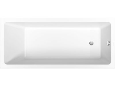 Cada rectangulara Duravit No.1, 180x80cm, acril, alb