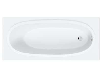 Cada baie Duravit Balcoon 170x75cm, acril, alb mat