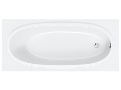 Cada baie Duravit Balcoon 180x80cm, acril, alb