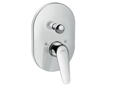 Baterie cada - dus Hansgrohe Novus cu montaj incastrat, necesita corp ingropat 31741180