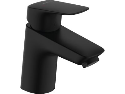 Baterie lavoar Hansgrohe Logis 70, ventil pop-up, negru mat