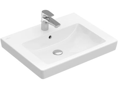Lavoar Villeroy & Boch Subway 2.0, 60x47 cm, montare pe mobilier, alb
