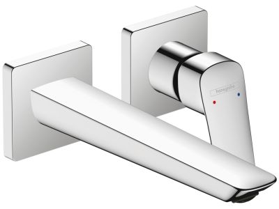 Baterie lavoar Hansgrohe Logis Fine cu pipa 205mm, montaj incastrat, necesita corp ingropat