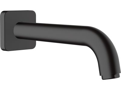 Pipa cada Hansgrohe Vernis Shape 20.4cm, negru mat