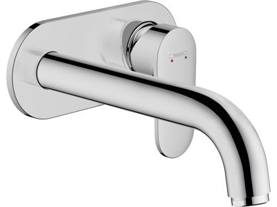 Baterie lavoar Hansgrohe Vernis Blend cu pipa 205mm, montaj incastrat, necesita corp ingropat, crom