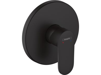Baterie dus Hansgrohe Vernis Blend montaj incastrat, necesita corp ingropat, negru mat