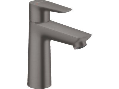 Baterie lavoar Hansgrohe Talis E 110, ventil pop-up, negru periat EXPUS
