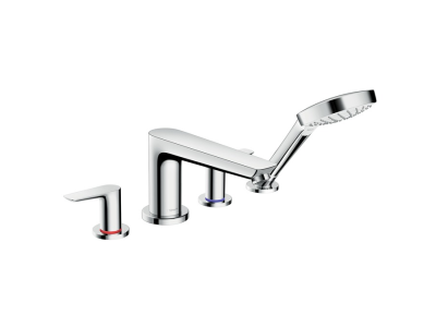 Baterie cu montaj pe cada Hansgrohe Talis E cu 4 elemente