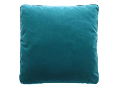 Perna decorativa Kartell Velvet design Piero Lissoni, 48x48cm, 53 turcoaz