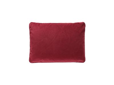 Perna decorativa Kartell Velvet design Piero Lissoni, 48x35cm, 54 rosu cardinal