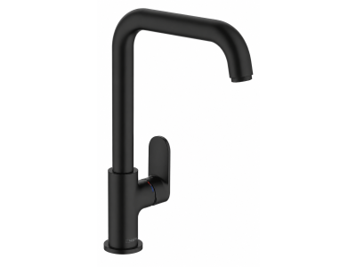 Baterie bucatarie Hansgrohe Vernis Blend M35 260, negru mat