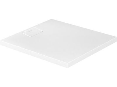 Cadita de dus dreptunghiulara Duravit Stonetto 80x90 cm, compozit alb