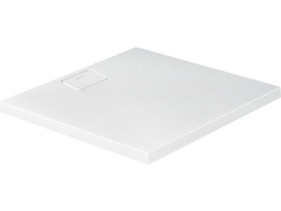 Cadita de dus dreptunghiulara Duravit Stonetto 90x90 cm, compozit alb
